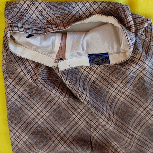 Vintage  Wool Skirt Pendleton Portland 1970s - Picture 2 of 4